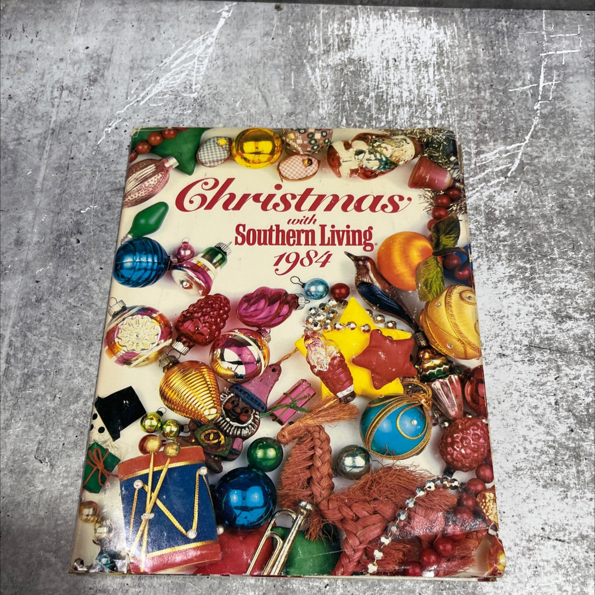 christmas with southern living 1984 book, by Jo Voce and Shelley Stewart, 1984 Hardcover image 1