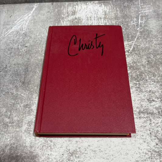 christy book, by catherine marshall lesourd, 1967 Hardcover image 1