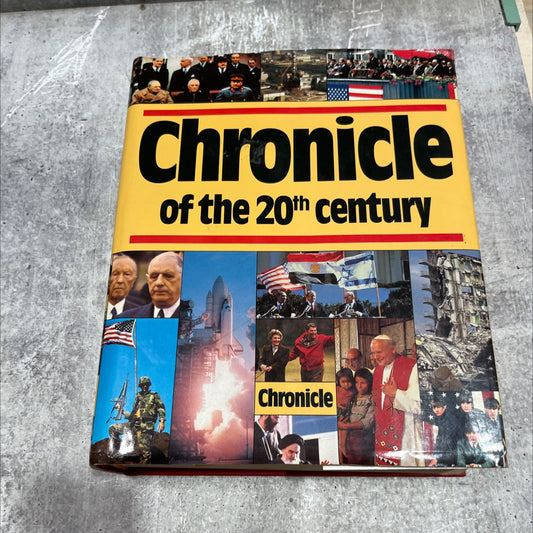 chronicle of the 20th century book, by unknown, 1987 Hardcover image 1