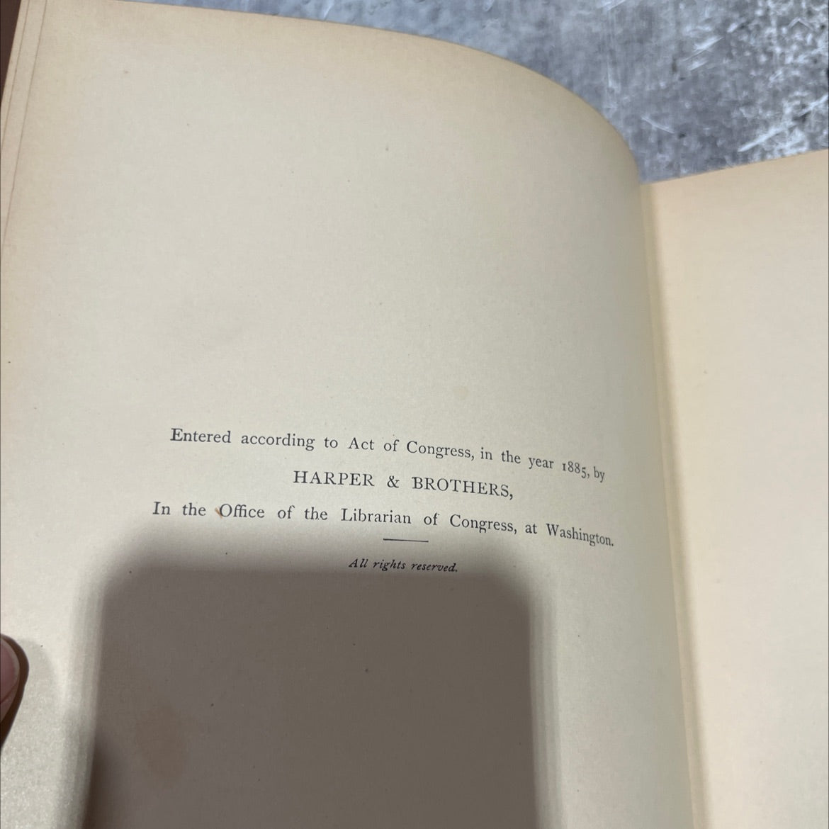 city ballads book, by will carleton, 1885 Hardcover image 3