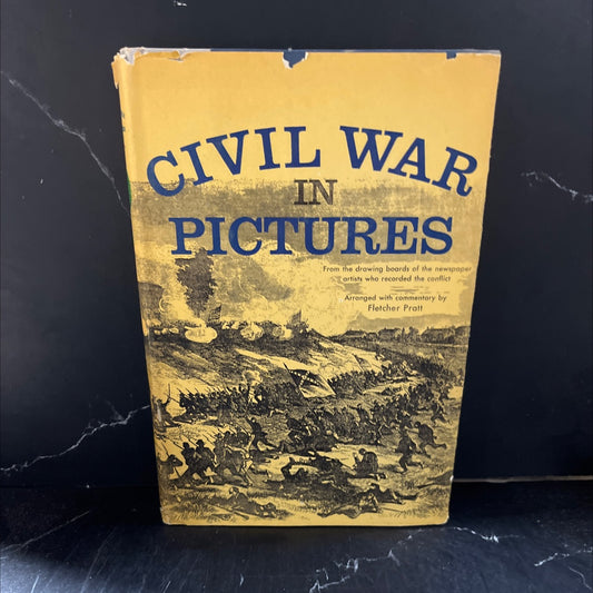 civil war in pictures book, by fletcher pratt, 1955 Hardcover image 1
