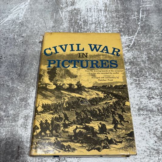 civil war in pictures book, by fletcher pratt, 1955 Hardcover image 1