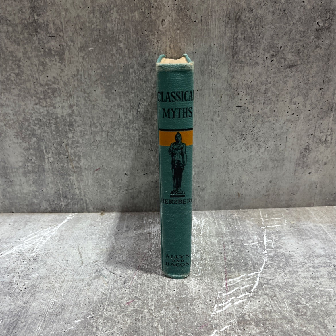 classical myths book, by max j. herzberg, 1962 Hardcover image 4