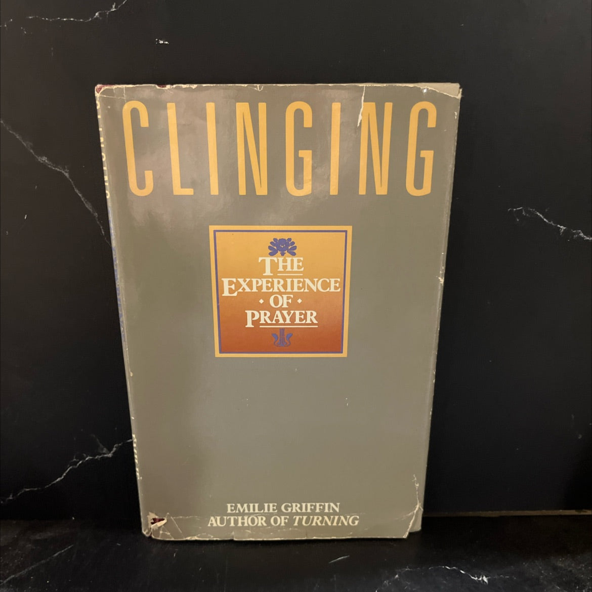 clinging the experience of prayer book, by emilie griffin, 1984 Hardcover image 1