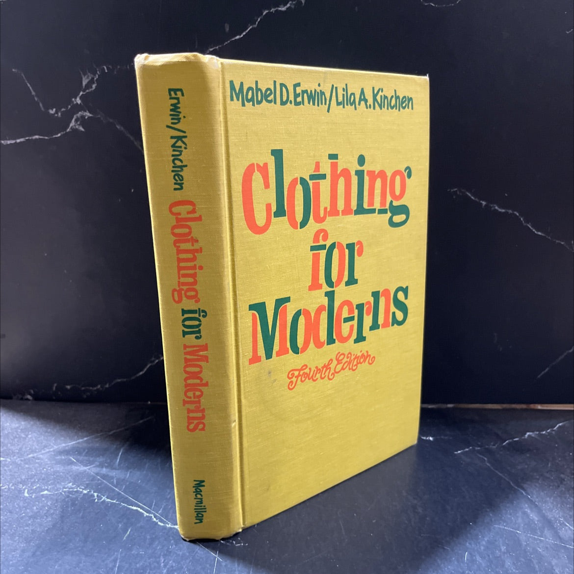 clothing for moderns book, by Mabel D. Erwin, Lila A. Kinchen, 1969 Hardcover image 1