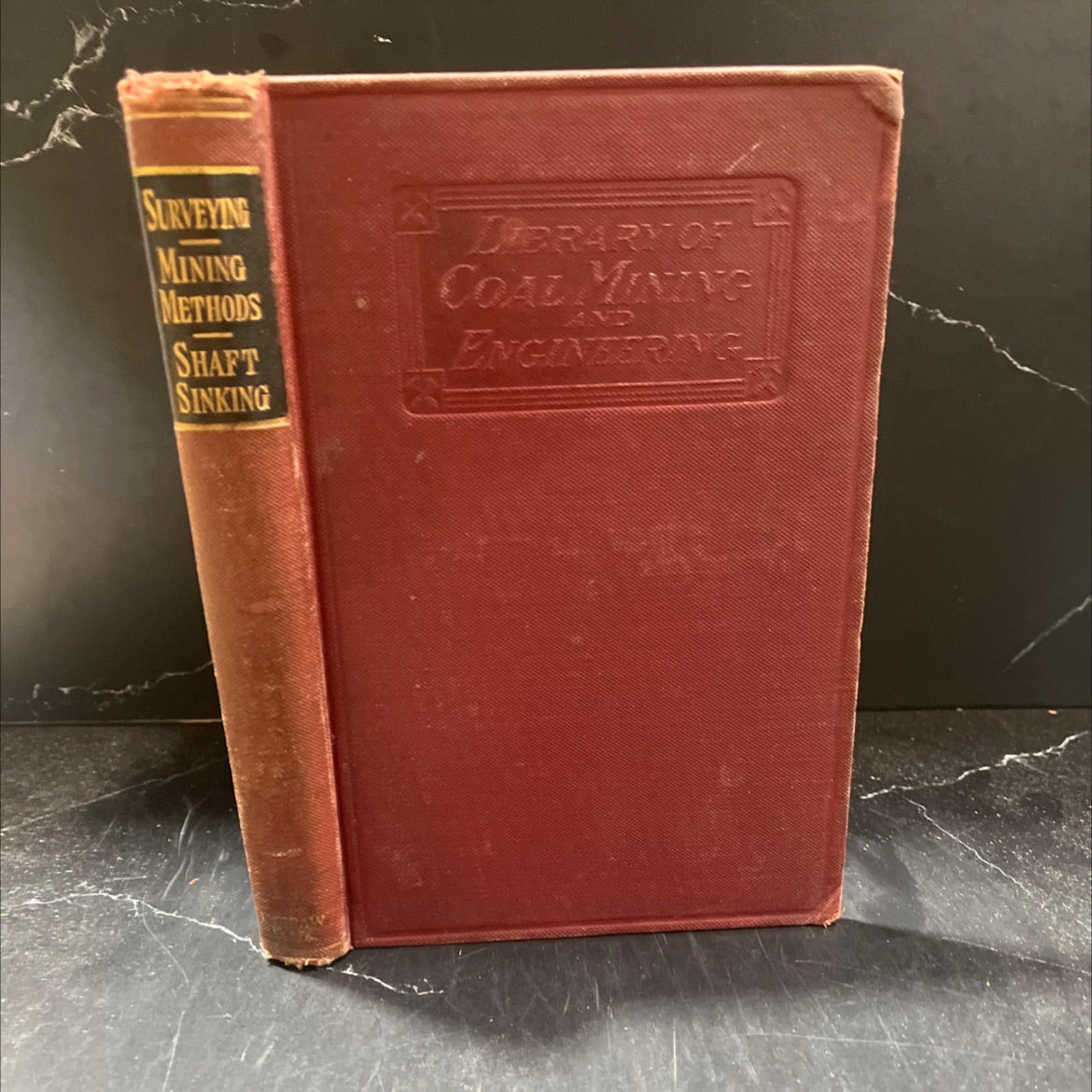 coal mine surveying book, by a. t. shurick, 1914 Hardcover image 1