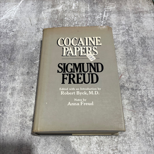 cocaine papers book, by sigmund freud, 1974 Hardcover image 1