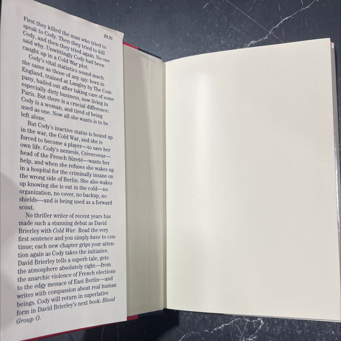 cold war book, by David Brierley, 1979 Hardcover image 4