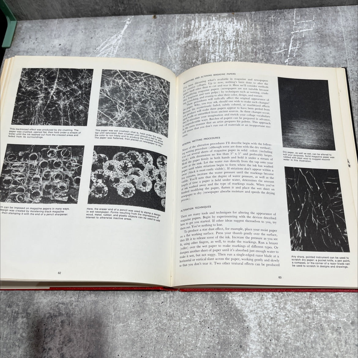 collage a complete guide for artists book, by anne brigadier, 1970 Hardcover image 4