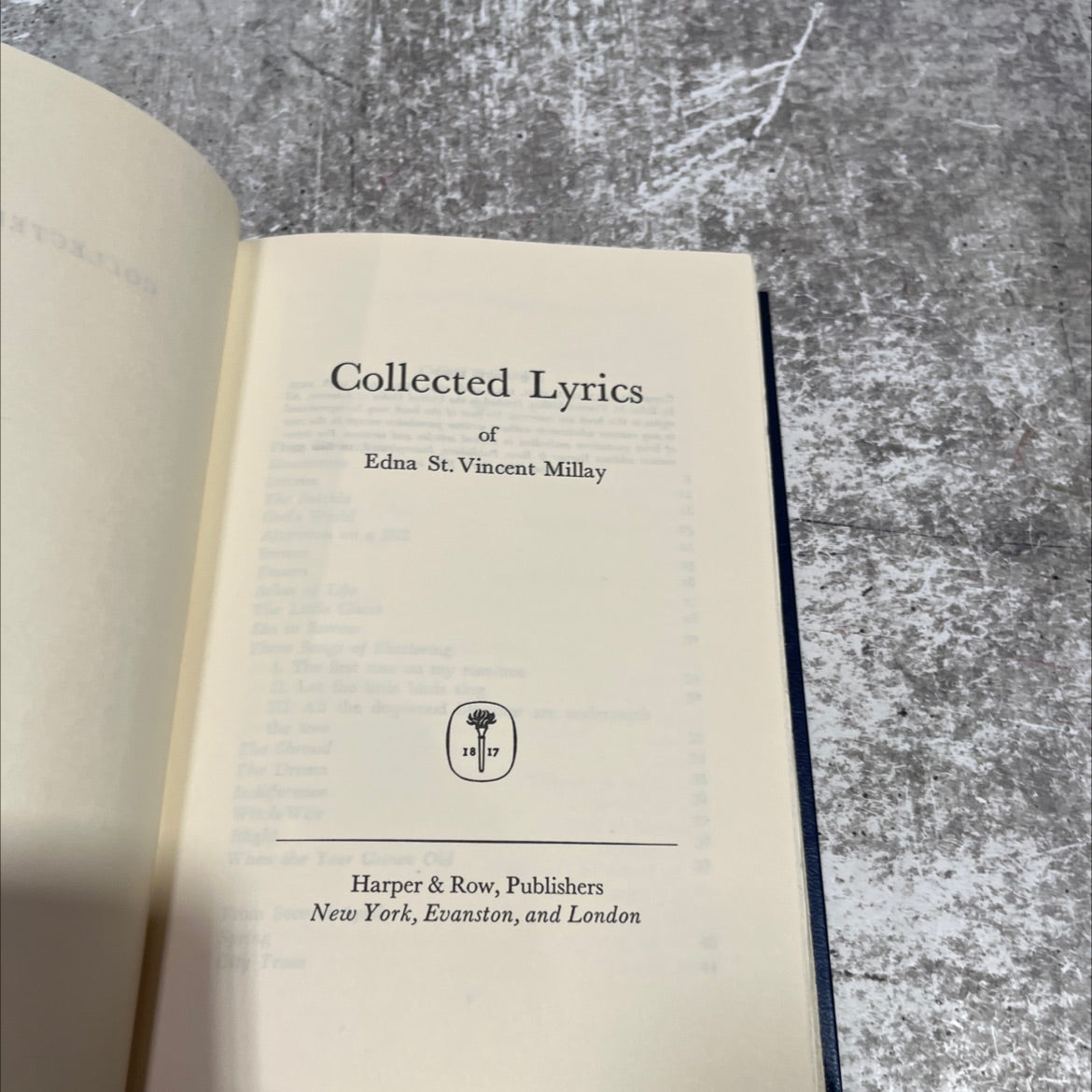 collected lyrics of edna st. vincent millay book, by Edna St. Vincent Millay, 1939 Hardcover image 2