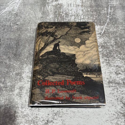 collected poems book, by h. p. lovecraft, 1963 Hardcover, Rare, Vintage image 1