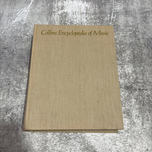 collins encyclopedia of music book, by sir jack westrup and f.ll.harrison revised by conrad wilson, 1984 Hardcover image 1