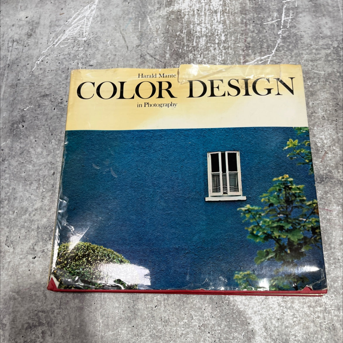 color design in photography book, by Harald Mante, 1972 Hardcover image 1