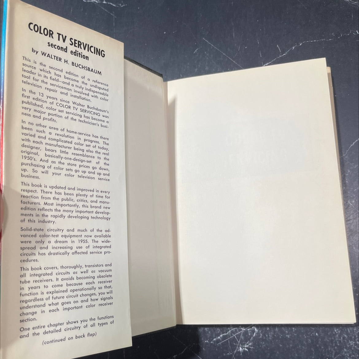 color tv servicing second edition book, by Walter H. Buchsbaum, 1968 Hardcover image 4