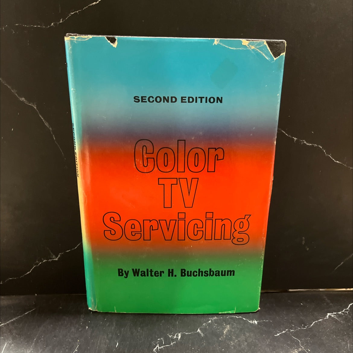 color tv servicing second edition book, by Walter H. Buchsbaum, 1968 Hardcover image 1