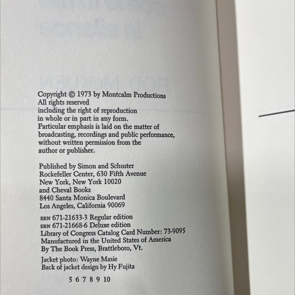 come to me in silence book, by rod mckuen, 1973 Hardcover image 3