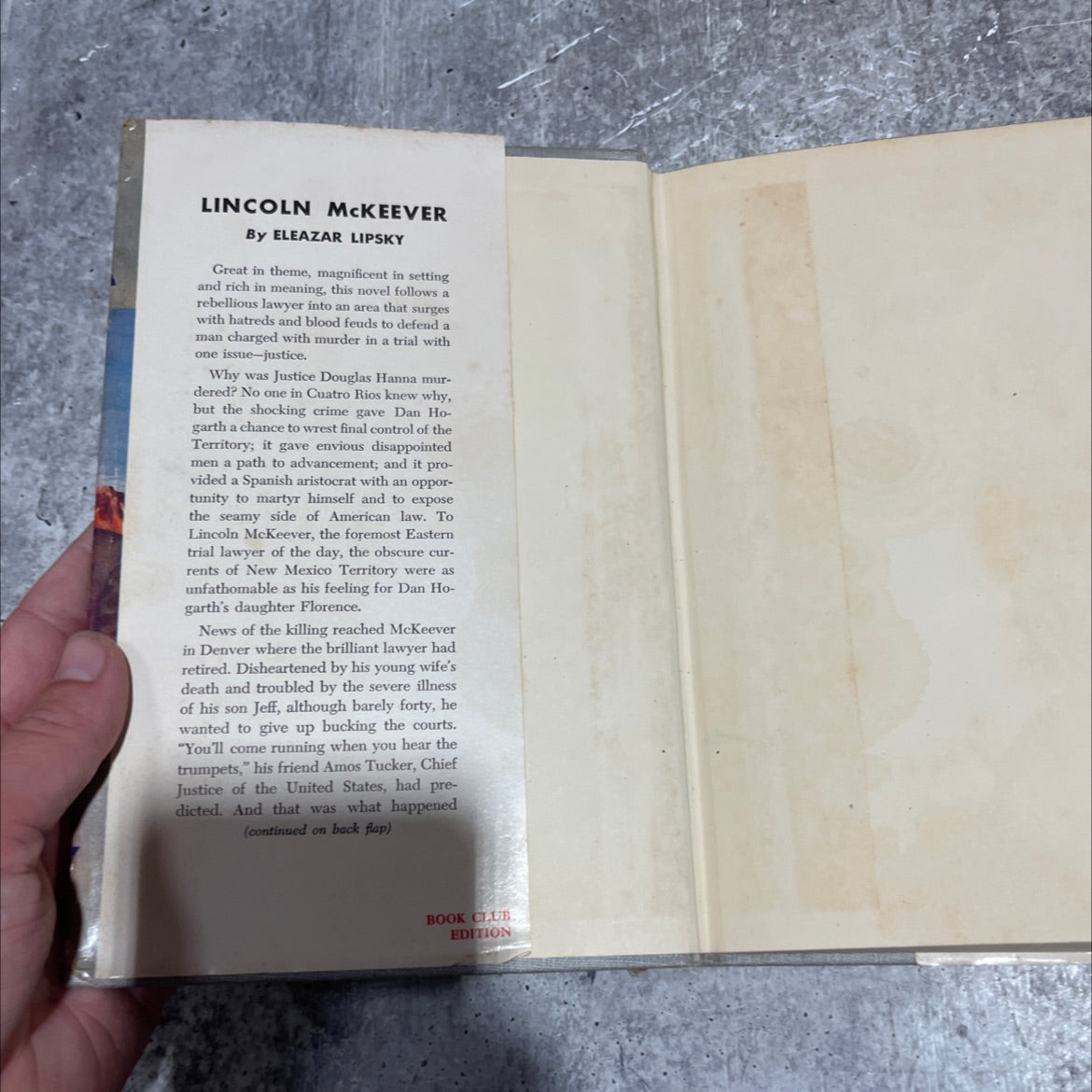 comili lincoln mckeever book, by eleazar lipsky, 1953 Hardcover image 4