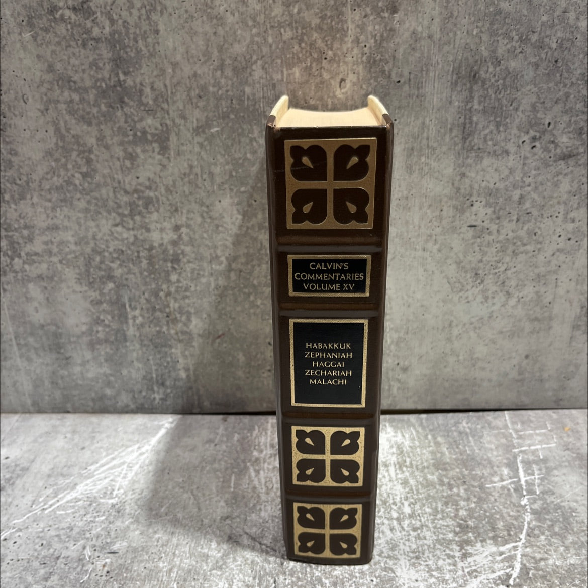 commentaries on the twelve minor prophets book, by john calvin, 1981 Hardcover image 4