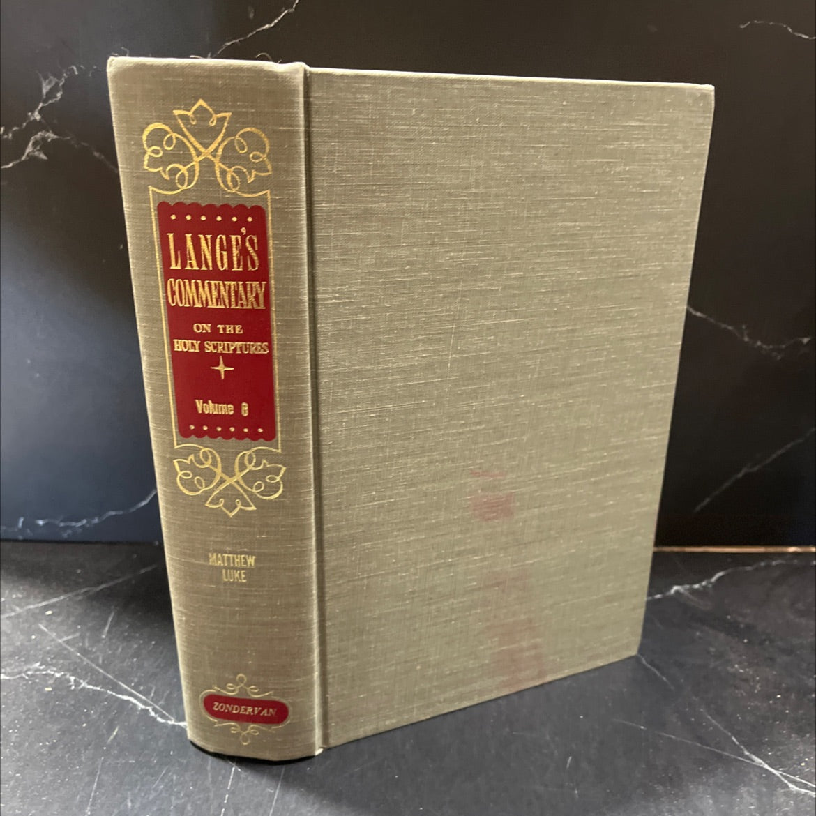 commentary on the holy scriptures critical, doctrinal and homiletical book, by john peter lange, 1976 Hardcover image 1