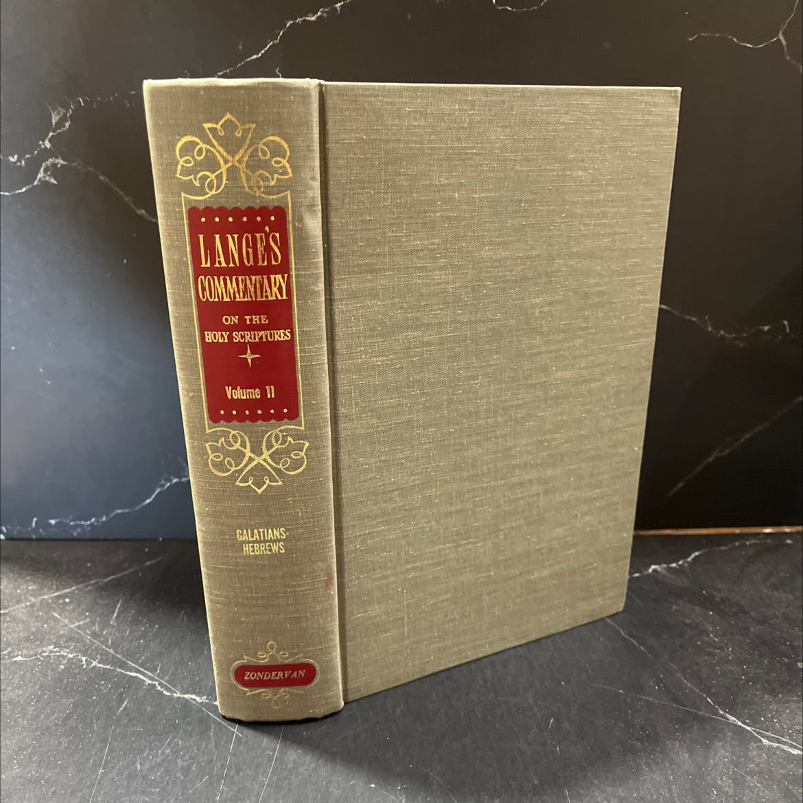 commentary on the holy scriptures critical, doctrinal and homiletical book, by john peter lange, 1976 Hardcover image 1