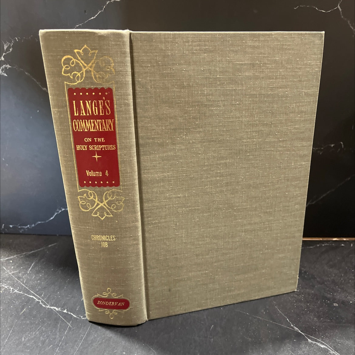 commentary on the holy scriptures critical, doctrinal and homiletical book, by john peter lange, 1976 Hardcover image 1