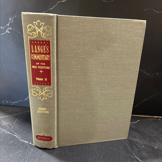 commentary on the holy scriptures critical, doctrinal and homiletical book, by john peter lange, 1976 Hardcover image 1