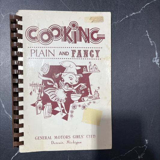 community cookbook book, by unknown, 1970 Paperback image 1