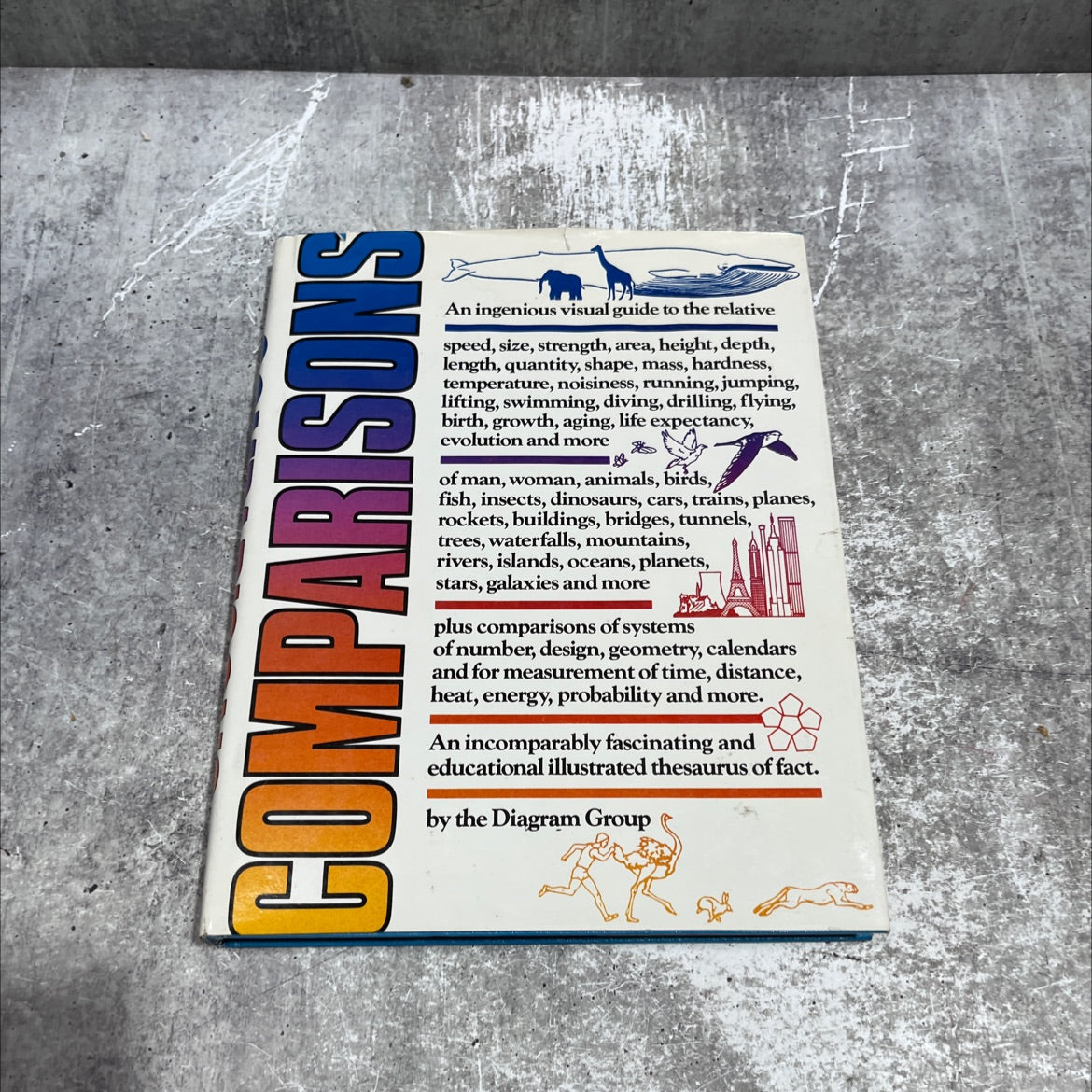 comparisons of distance, size, area, volume, mass, weight, density, energy, temperature, time, speed and number image 1