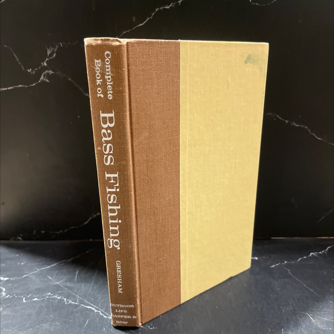 complete book of bass fishing book, by Grits Gresham, 1970 Hardcover image 1