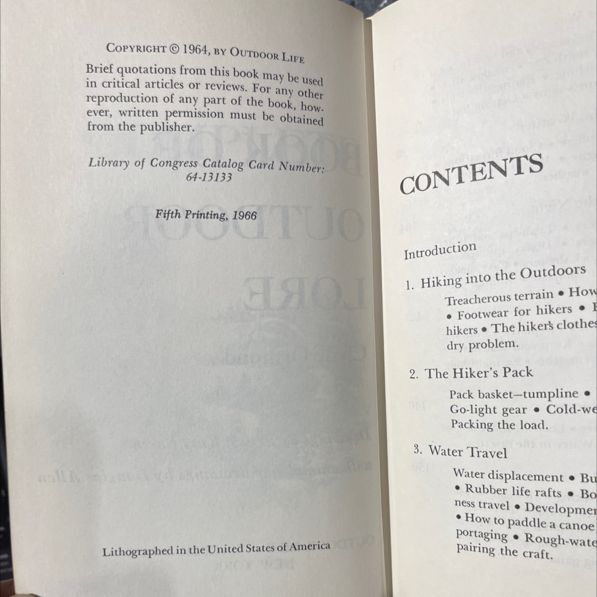 complete book of conte outdoor lore book, by Clyde Ormond, 1966 Hardcover image 3