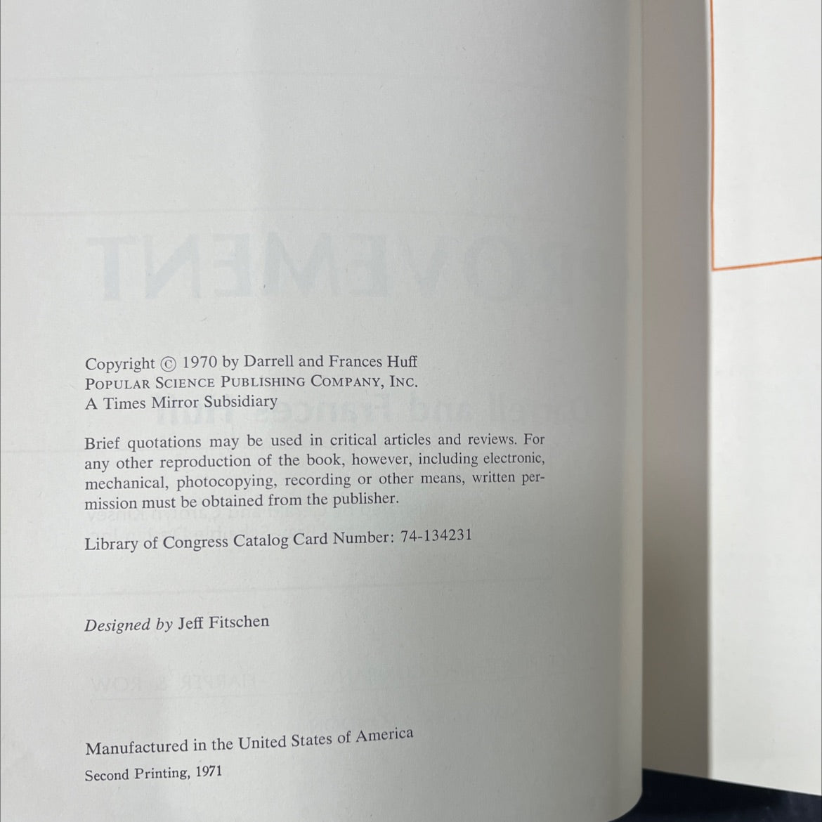 complete book of home improvement book, by darrell and frances huff, 1970 Hardcover image 3