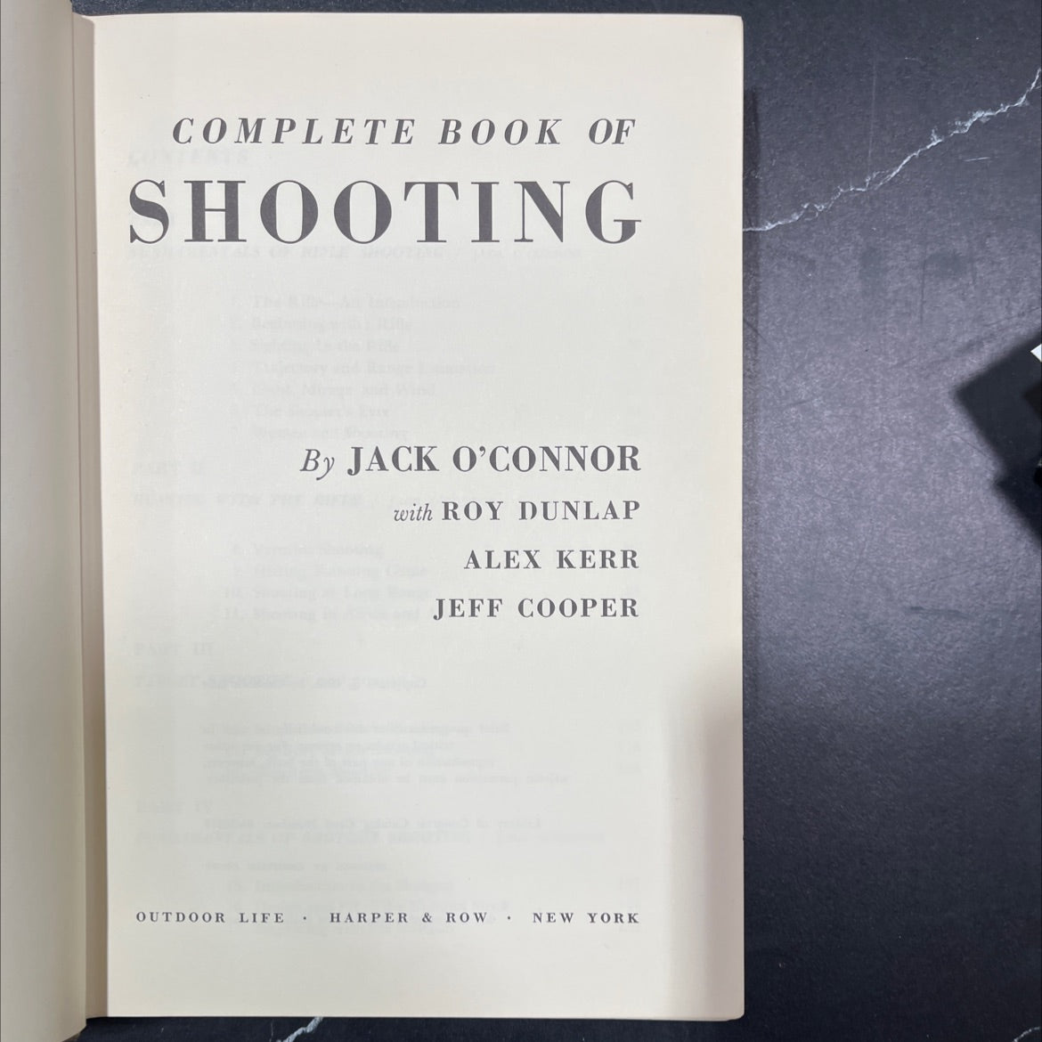 complete book of shooting book, by jack o'connor, 1965 Hardcover image 2