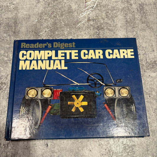 complete car care manual book, by unknown, 1981 Hardcover image 1