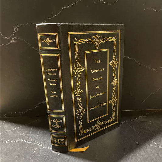 complete novels of jane austen volume iii northanger abbey persuasion book, by jane austen, 1996 Leather image 1