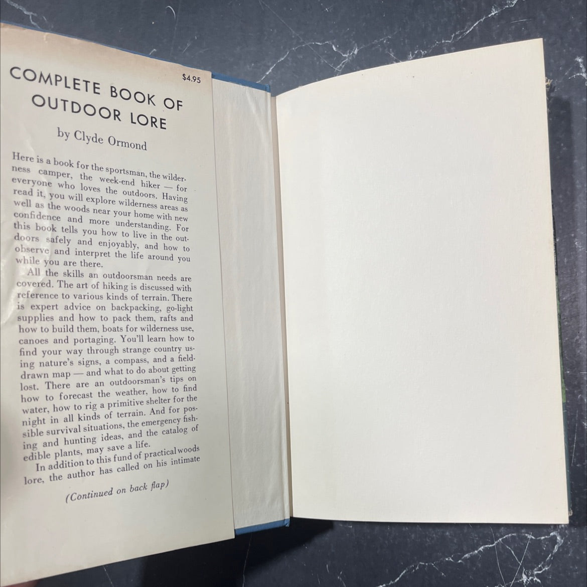 complete outdoor lore book, by Clyde Ormond, 1964 Hardcover image 4