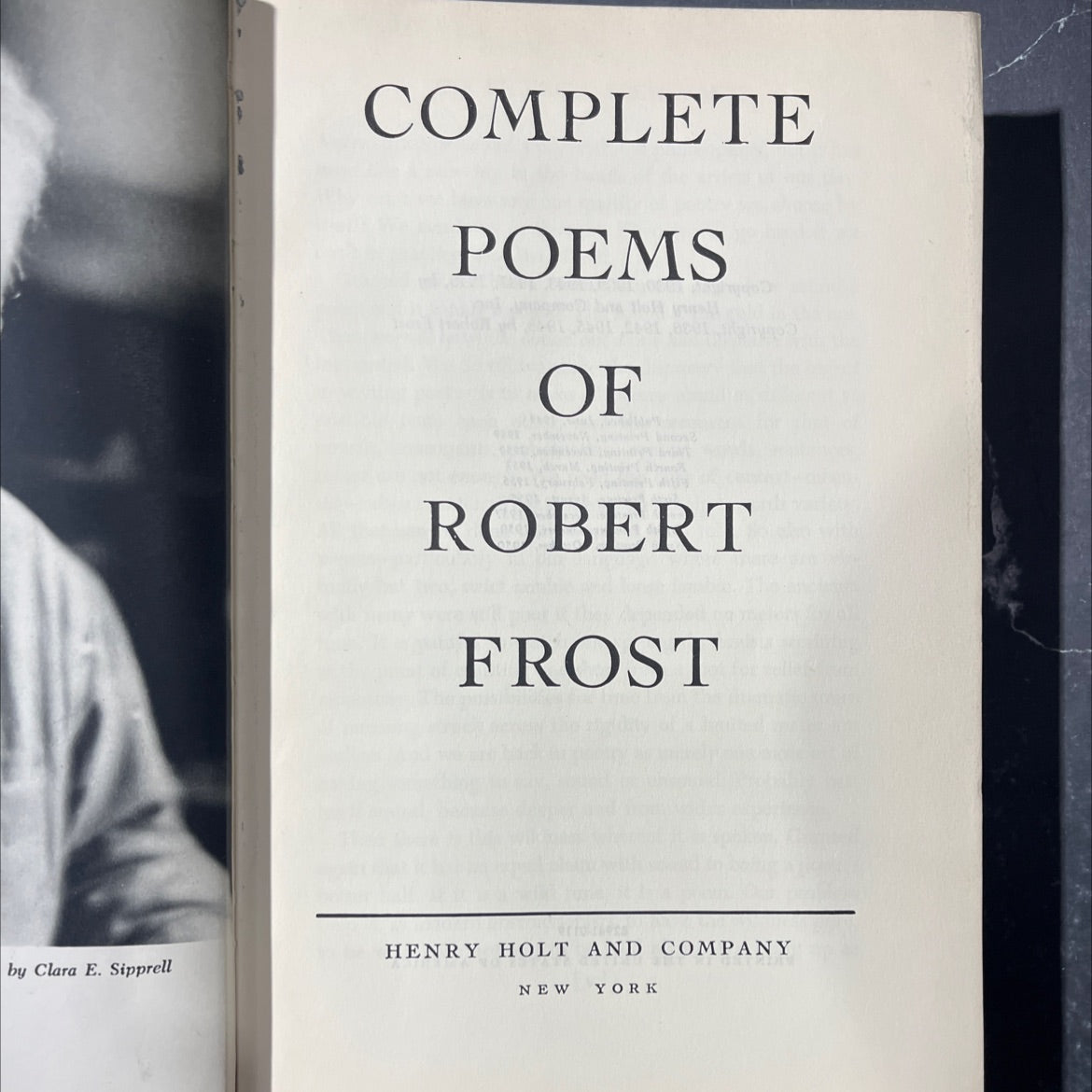 complete poems of robert frost book, by Robert Frost, 1949 Hardcover image 2