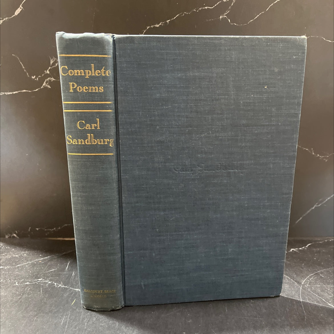 complete poems book, by carl sandburg, 1950 Hardcover image 1