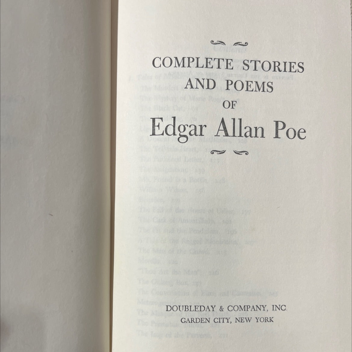 complete stories and poems of edgar allan poe book, by edgar allan poe, 1966 Hardcover image 2
