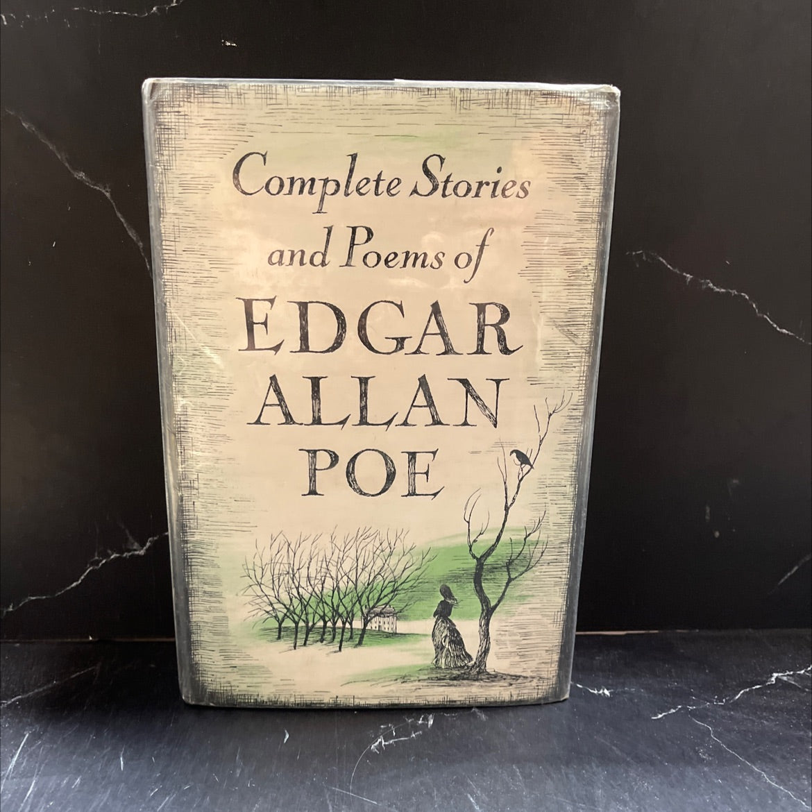 complete stories and poems of edgar allan poe book, by edgar allan poe, 1966 Hardcover image 1