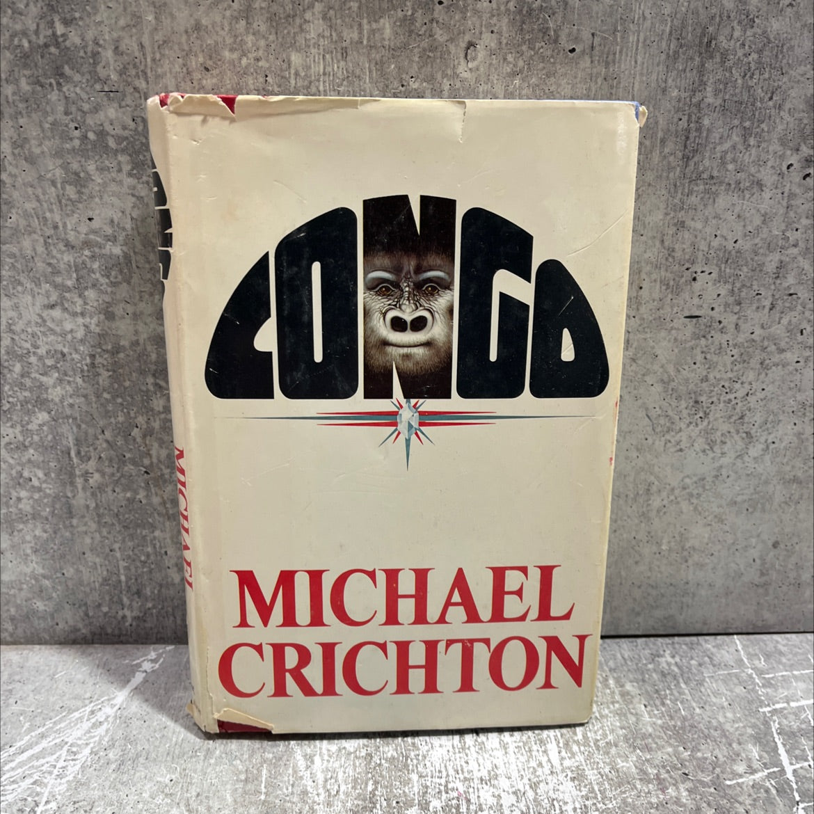 congo book, by michael crichton, 1980 Hardcover image 1