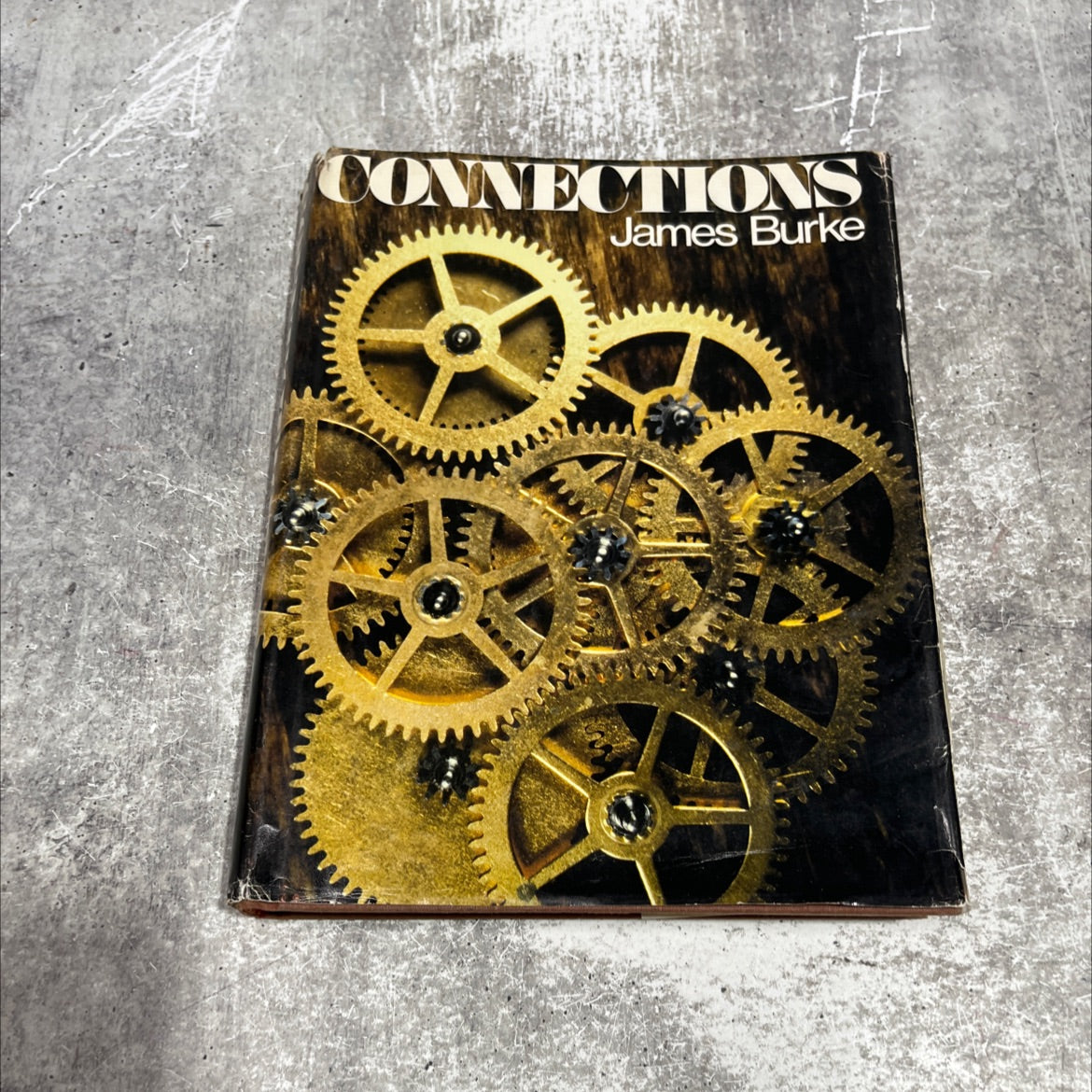 connections book, by james burke, 1978 Hardcover image 1