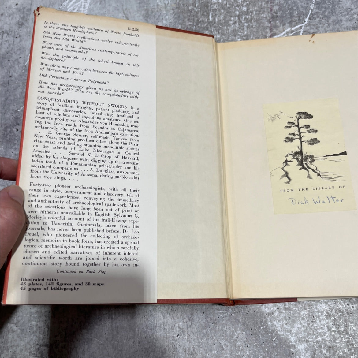 conquistadors without swords archaeologists in the americas book, by leo deuel, 1967 Hardcover image 4