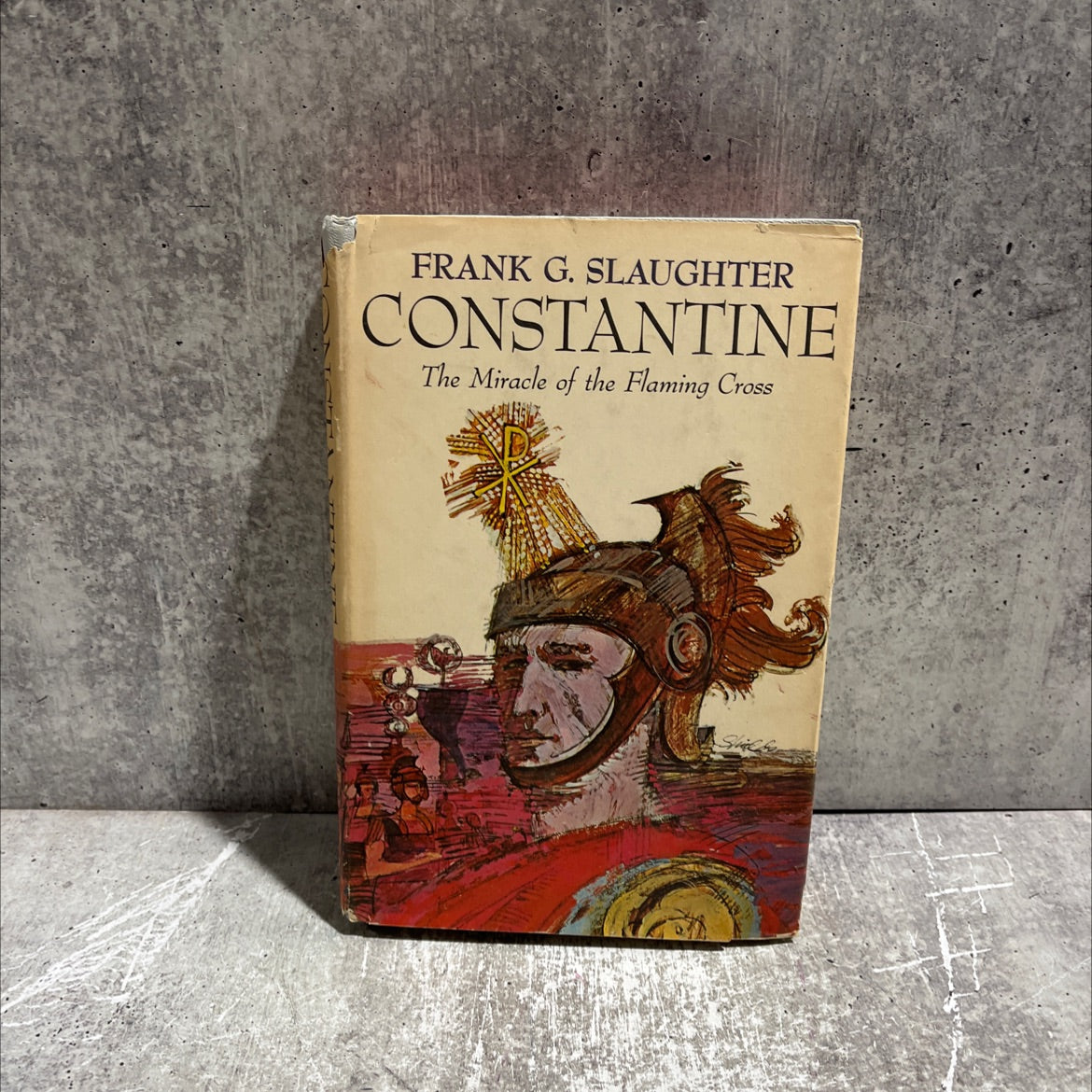 constantine the miracle of the flaming cross book, by frank g. slaughter, 1965 Hardcover image 1