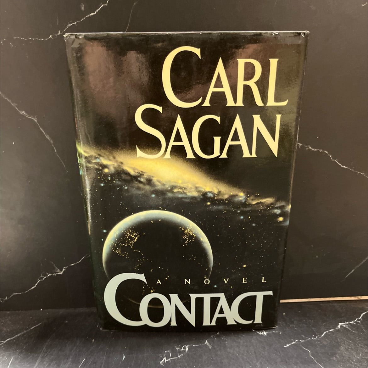 contact book, by carl sagan, 1985 Hardcover image 1