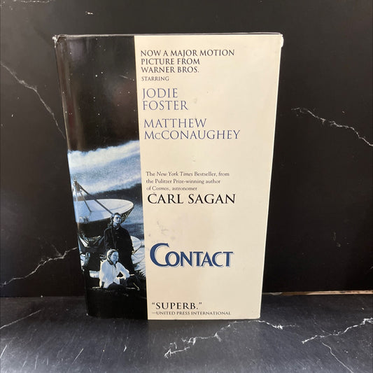 contact book, by carl sagan, 1985 Hardcover image 1