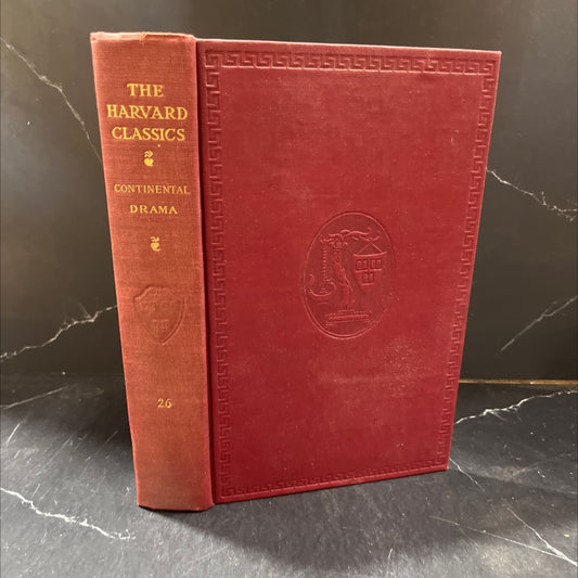 continental drama corneille calderon racine molière lessing schiller book, by charles w eliot, 1910 Hardcover image 1