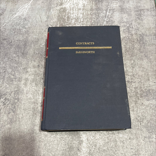 contracts book, by e. allan farnsworth, 1982 Hardcover image 1