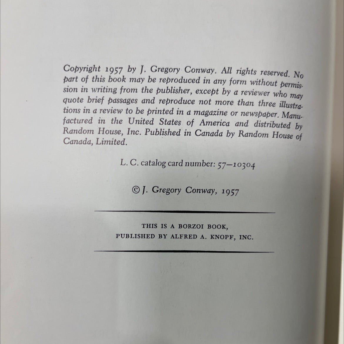 conway's encyclopedia of flower arrangement book, by j. gregory conway, 1957 Hardcover image 3