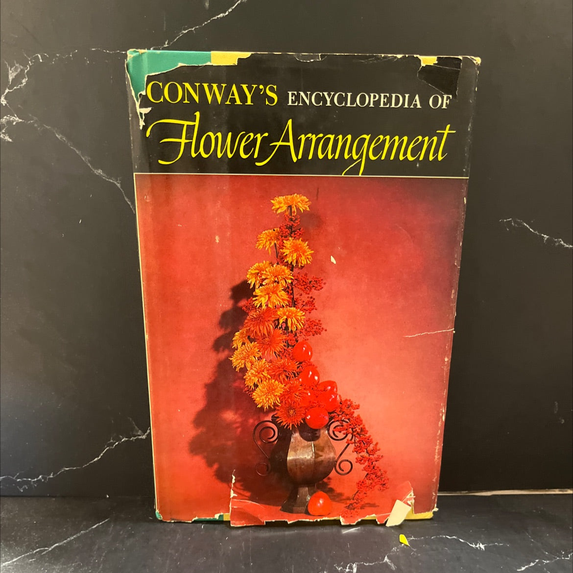 conway's encyclopedia of flower arrangement book, by j. gregory conway, 1957 Hardcover image 1