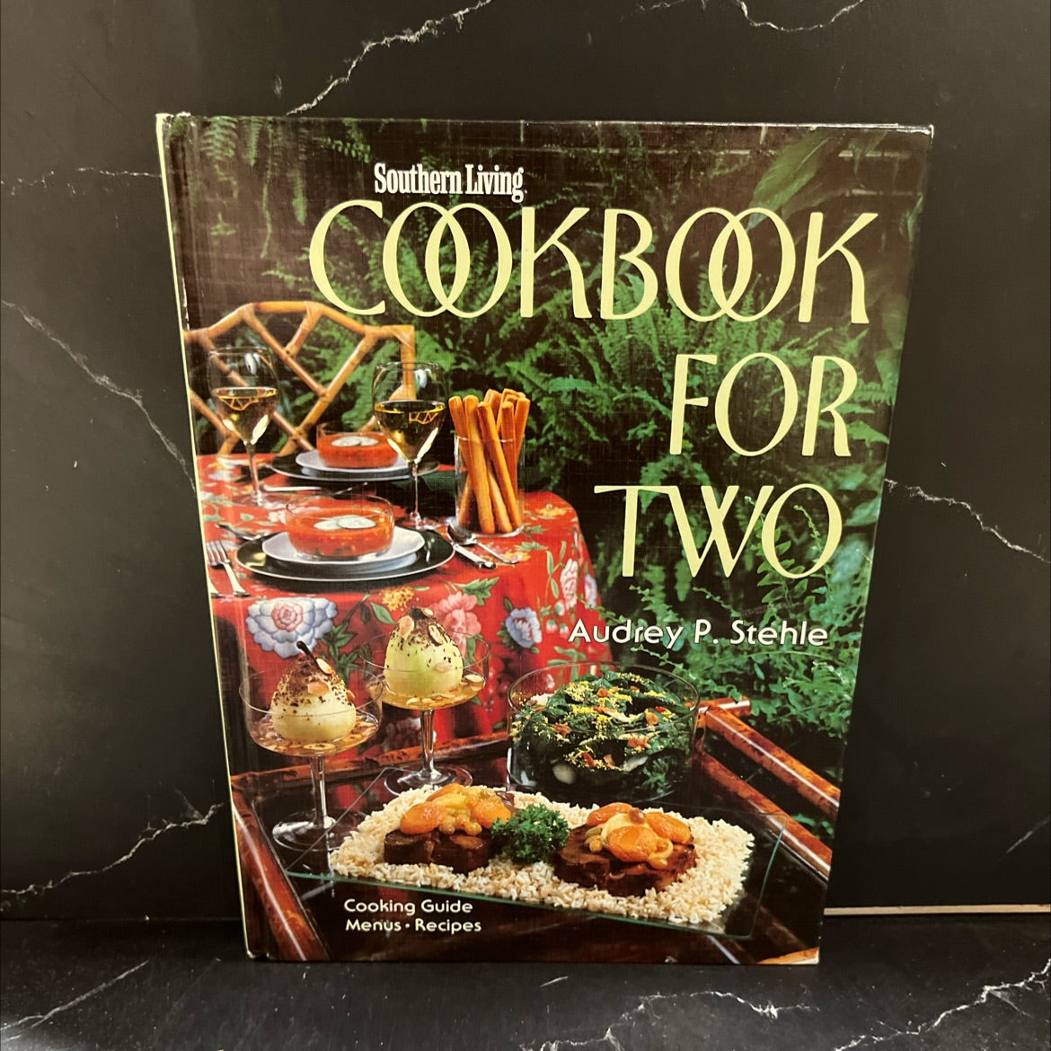 cookbook for two book, by Audrey P. Stehle, 1981 Hardcover image 1
